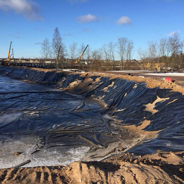Геомембрана LDPE (ПВД) 1,0 мм