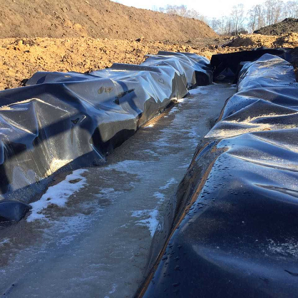 Геомембрана LDPE (ПВД) 1,5 мм