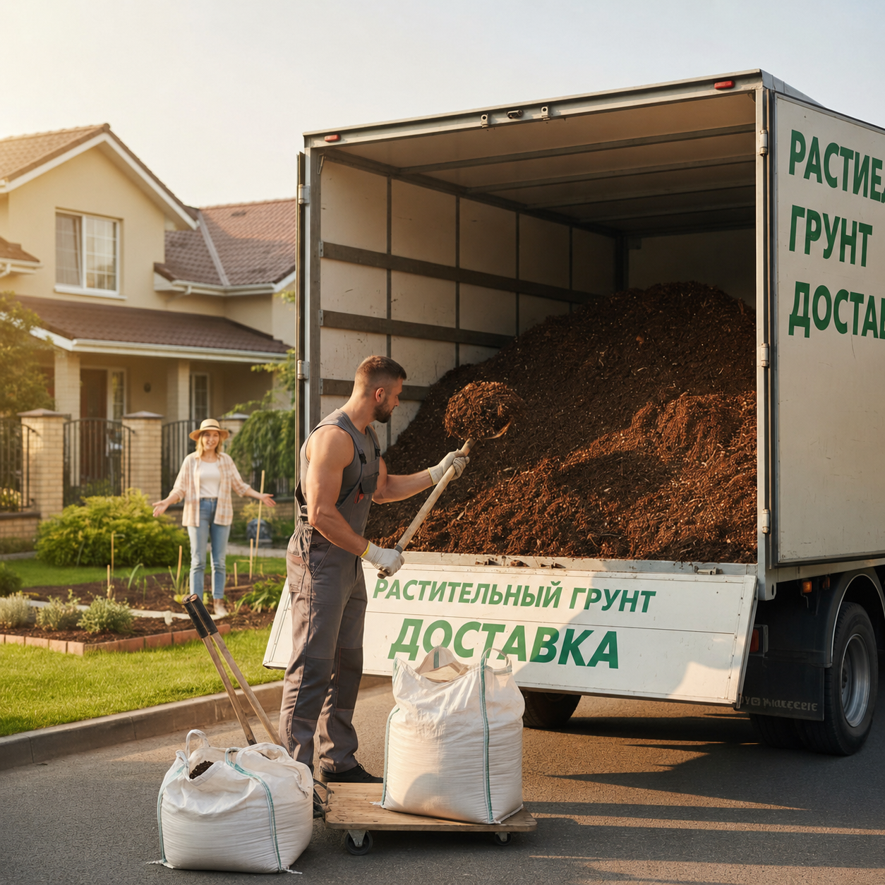Растительный грунт с доставкой